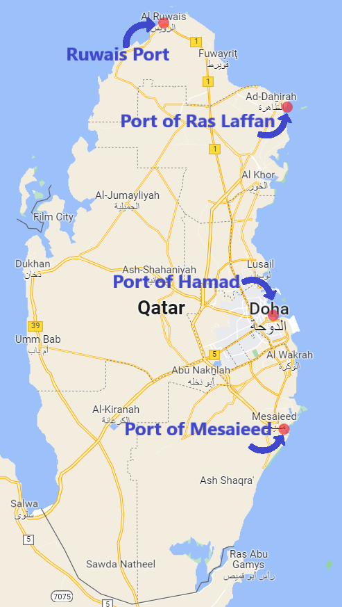 Major-Ports-in-Qatar