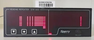 Sperry Marine Gyro Compass Repeater DTR-600