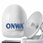 Onwa Marine M32, M45, M60 Satellite TV Antenna