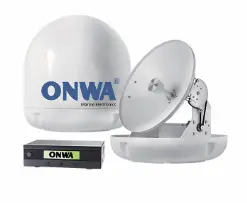 Onwa Marine M32, M45, M60 Satellite TV Antenna