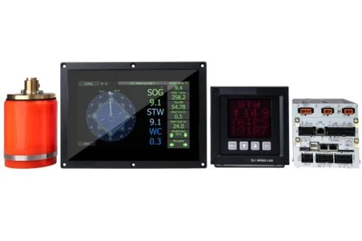 SKIPPER DL21 dual and single axis speed log