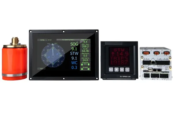 SKIPPER DL21 dual and single axis speed log